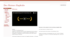 Desktop Screenshot of desmoineshapkido.org