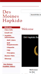 Mobile Screenshot of desmoineshapkido.org
